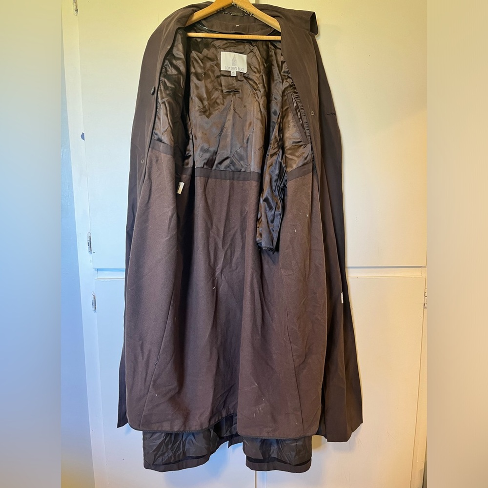 Vintage Lined London Fog trench coat - Picture 5 of 5